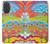 S3407 hippie Art Etui Coque Housse pour iPhone 17