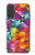 S3477 Motif abstrait de diamant Etui Coque Housse pour iPhone 17