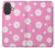 S3500 Motif floral rose Etui Coque Housse pour iPhone 17