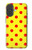 S3526 Rouge tache à pois Etui Coque Housse pour iPhone 17