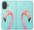 S3708 Flamant rose Etui Coque Housse pour iPhone 17