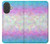S3747 Polygone de drapeau trans Etui Coque Housse pour iPhone 17