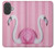 S3805 Flamant Rose Pastel Etui Coque Housse pour iPhone 17