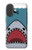 S3825 Plongée en mer de requin de dessin animé Etui Coque Housse pour iPhone 17