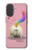 S3923 Queue d'arc-en-ciel de fond de chat Etui Coque Housse pour iPhone 17