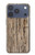 S0600 Bois imprimé graphique Etui Coque Housse pour iPhone 17 Pro, 18 Pro