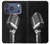 S1672 Rétro Musique Jazz Microphone Etui Coque Housse pour iPhone 17 Pro