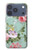 S2178 Peinture Fleur Art Floral Etui Coque Housse pour iPhone 17 Pro