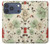 S2179 Motif Fleur Floral Art Millésime Etui Coque Housse pour iPhone 17 Pro, 18 Pro