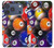 S2238 Billard Boule de billard Etui Coque Housse pour iPhone 17 Pro