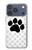 S2355 patte empreinte Etui Coque Housse pour iPhone 17 Pro, 18 Pro