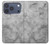 S2845 Texture en marbre gris Etui Coque Housse pour iPhone 17 Pro