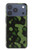 S2877 Vert Serpent Imprimé graphique Peau Etui Coque Housse pour iPhone 17 Pro, 18 Pro