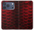 S2879 Rouge Arowana écailles de poisson Etui Coque Housse pour iPhone 17 Pro, 18 Pro