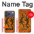 S2901 Lezard Art autochtone Etui Coque Housse pour iPhone 17 Pro