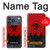 S2917 Biohazards Virus Alert Rouge Etui Coque Housse pour iPhone 17 Pro