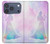 S2992 Princesse Pastel Silhouette Etui Coque Housse pour iPhone 17 Pro, 18 Pro