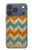 S3033 Bois Chevron Imprimé millésimé Graphic Etui Coque Housse pour iPhone 17 Pro, 18 Pro