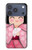 S3042 Japon fille Hina Sakura Kimono Poupée Etui Coque Housse pour iPhone 17 Pro