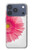S3044 Rose Gerbera millésimé Etui Coque Housse pour iPhone 17 Pro, 18 Pro