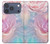 S3050 Pastel Fleurs millésimé Etui Coque Housse pour iPhone 17 Pro