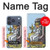 S3067 Carte de tarot Reine des Coupes Etui Coque Housse pour iPhone 17 Pro
