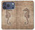 S3214 Hippocampe squelette Fossile Etui Coque Housse pour iPhone 17 Pro