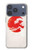 S3237 Waves Japon Drapeau Etui Coque Housse pour iPhone 17 Pro, 18 Pro