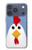 S3254 Poulet Dessin animé Etui Coque Housse pour iPhone 17 Pro