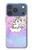 S3256 Mignon Licorne Etui Coque Housse pour iPhone 17 Pro, 18 Pro