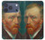 S3335 Vincent Van Gogh Autoportrait Etui Coque Housse pour iPhone 17 Pro