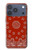 S3355 Motif Bandana Rouge Etui Coque Housse pour iPhone 17 Pro, 18 Pro