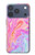 S3444 Art numérique liquide coloré Etui Coque Housse pour iPhone 17 Pro