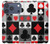 S3463 Costume Poker Carte Etui Coque Housse pour iPhone 17 Pro, 18 Pro