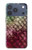S3539 Sirène écailles de poisson Etui Coque Housse pour iPhone 17 Pro, 18 Pro