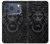 S3619 Lion noir gothique Etui Coque Housse pour iPhone 17 Pro, 18 Pro