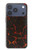 S3696 Magma de lave Etui Coque Housse pour iPhone 17 Pro, 18 Pro