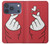 S3701 Mini signe d'amour de coeur Etui Coque Housse pour iPhone 17 Pro, 18 Pro