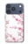 S3707 Fleur de cerisier rose fleur de printemps Etui Coque Housse pour iPhone 17 Pro