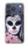 S3821 Sugar Skull Steampunk Fille Gothique Etui Coque Housse pour iPhone 17 Pro