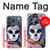 S3821 Sugar Skull Steampunk Fille Gothique Etui Coque Housse pour iPhone 17 Pro