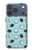 S3860 Motif à pois de noix de coco Etui Coque Housse pour iPhone 17 Pro
