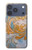 S3875 Tapis vintage en toile Etui Coque Housse pour iPhone 17 Pro, 18 Pro