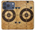 S3894 Cible de tir en papier Etui Coque Housse pour iPhone 17 Pro, 18 Pro
