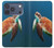 S3899 Tortue de mer Etui Coque Housse pour iPhone 17 Pro, 18 Pro