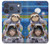 S3915 Costume d'astronaute paresseux pour bébé fille raton laveur Etui Coque Housse pour iPhone 17 Pro, 18 Pro