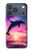 S3980 Dauphin, coucher de soleil, Voie lactée Etui Coque Housse pour iPhone 17 Pro