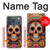 S3999 Peinture de crâne mexicain Etui Coque Housse pour iPhone 17 Pro