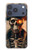 S4018 Crâne de pirate steampunk Etui Coque Housse pour iPhone 17 Pro, 18 Pro