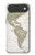 S0604 Carte du monde Etui Coque Housse pour iPhone Air